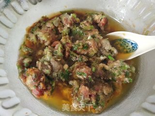 豆角猪肉馅饺子的做法步骤：7