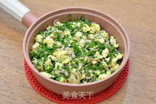 美味快手鸡蛋虾皮韭菜包子两吃的做法步骤：6