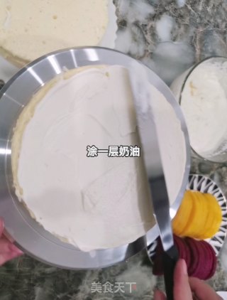 水果蛋糕的做法步骤：4