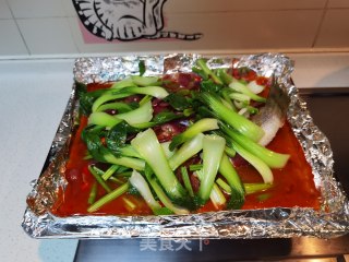 香烤鲈鱼的做法步骤：27