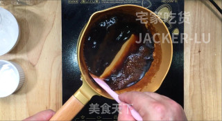 清凉双色冰粉粉，红糖的甜蜜、抹茶的清新，解暑又美味香甜。的做法步骤：8