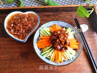 清爽炸酱面的做法步骤：8