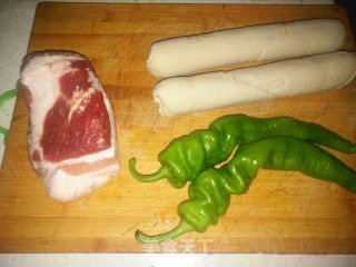 素鸡烧肉的做法步骤：1
