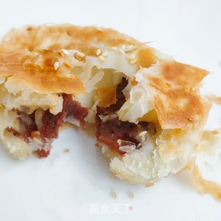 豆沙酥饼的做法步骤：17