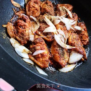 茶籽油煎鸡翅的做法步骤：8