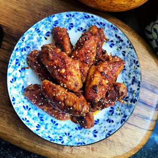 茶籽油煎鸡翅的做法步骤：12