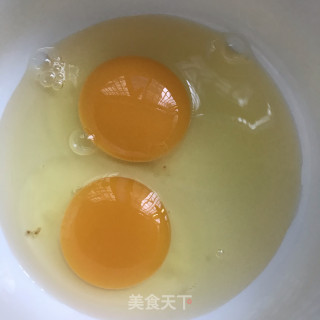 青菜水蒸蛋的做法步骤：1