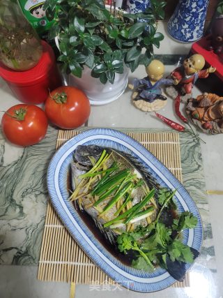 姜葱蒸花泥猛的做法步骤：7