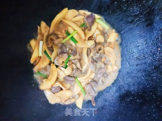爆炒鸡胗杏鲍菇的做法步骤：8
