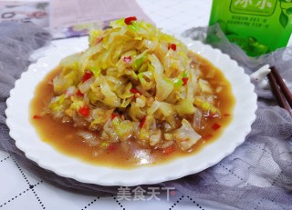凉拌甘蓝的做法步骤：7