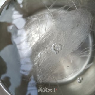 粉丝拌水萝卜的做法步骤：4