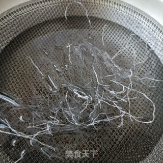 粉丝拌水萝卜的做法步骤：5
