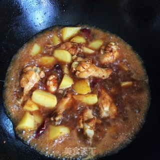 鸡翅根炖土豆的做法步骤：5