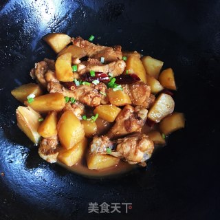 鸡翅根炖土豆的做法步骤：6