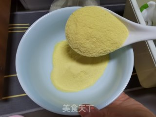 奶香玉米饼的做法步骤：1