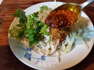 凉拌麻辣鸡丝的做法步骤：6