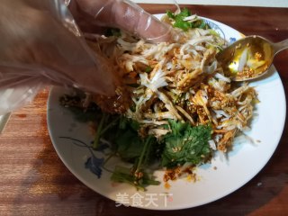 凉拌麻辣鸡丝的做法步骤：9