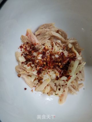 凉拌鸡丝的做法步骤：4
