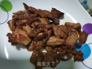葱爆牛肉的做法步骤：3