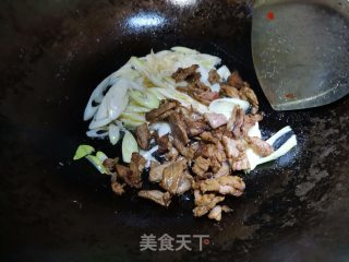 葱爆牛肉的做法步骤：6