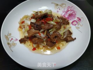 葱爆牛肉的做法步骤：9