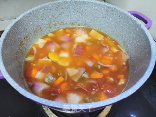 罗宋汤(家庭版)的做法步骤：7
