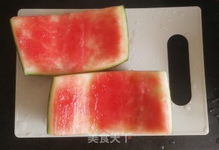 凉拌西瓜皮的做法步骤：3