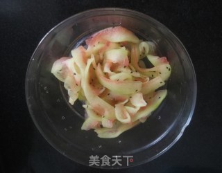 凉拌西瓜皮的做法步骤：9