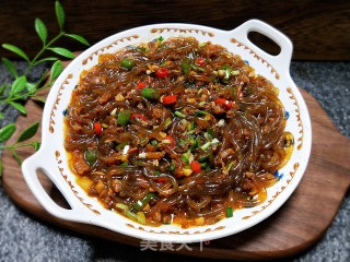 肉末粉条的做法步骤：12