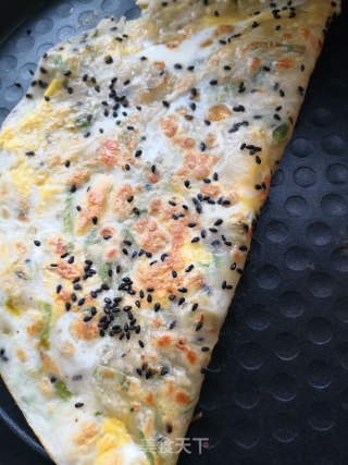 鸡蛋饼的做法步骤：12