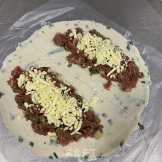 快手早餐牛肉饼的做法步骤：3