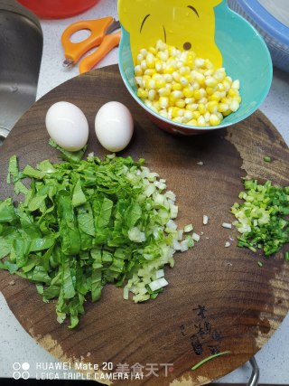 炒饭的做法步骤：1