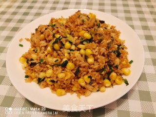 炒饭的做法步骤：7