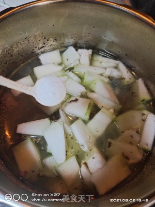 筒骨冬瓜汤的做法步骤：4