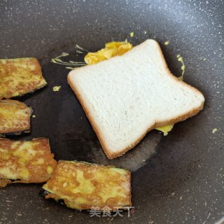 烧肉茄子三明治的做法步骤：8