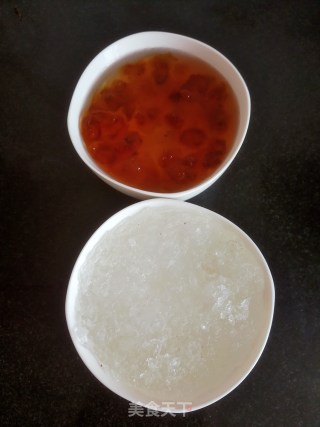 桃胶雪燕的做法步骤：4
