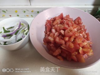 西红柿炒面的做法步骤：3