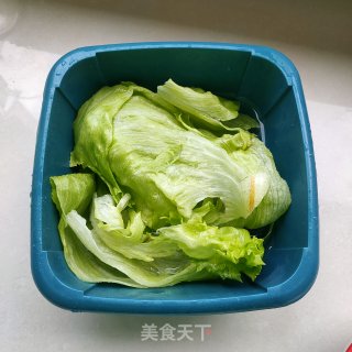 芝麻酱拌生菜的做法步骤：2