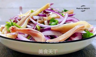 #凉拌菜#圆葱拌猪耳的做法步骤：8