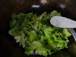 蒜香生菜的做法步骤：3