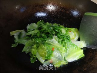 蒜香生菜的做法步骤：4