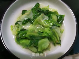 蒜香生菜的做法步骤：5