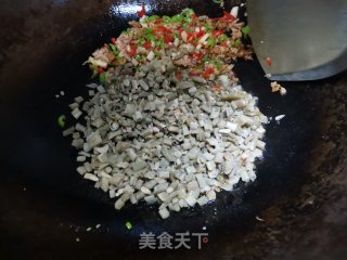 白豆角炒肉末的做法步骤：4