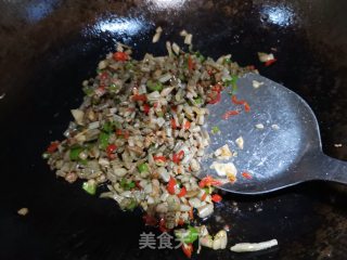 白豆角炒肉末的做法步骤：6