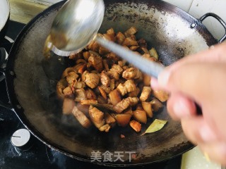 砂锅红烧肉炖豆腐的做法步骤：9