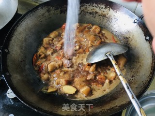 砂锅红烧肉炖豆腐的做法步骤：10