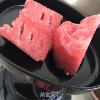 冰爽西瓜汁的做法步骤：3