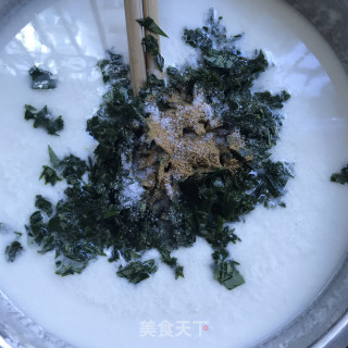 时令花椒叶煎饼的做法步骤：4
