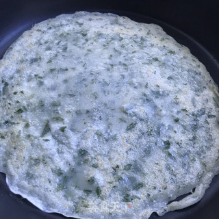 时令花椒叶煎饼的做法步骤：7