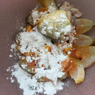 盐焗黄花鱼的做法步骤：8